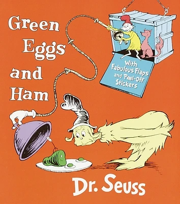 Green Eggs and Ham: With Fabulous Flaps and Peel-Off Stickers (Board book)