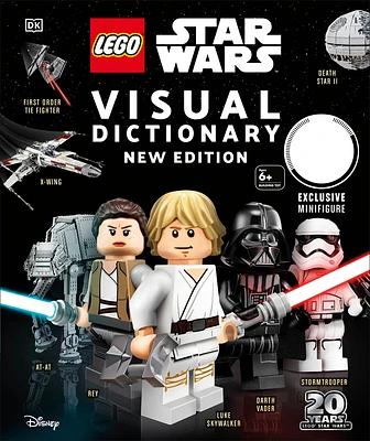 LEGO Star Wars Visual Dictionary, New Edition: With exclusive Finn minifigure (Mixed media product)