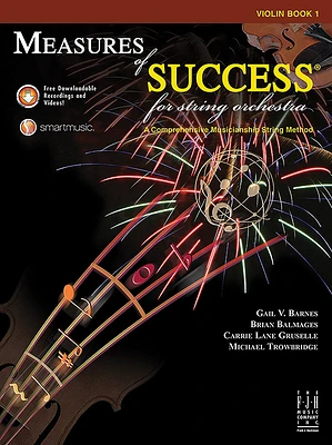 Measures of Success for String Orchestra-Violin Book 1 (Paperback)