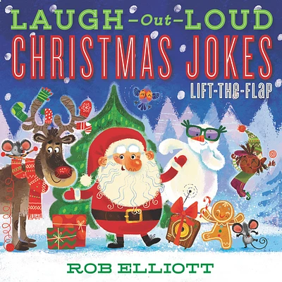 Laugh-Out-Loud Christmas Jokes: Lift-the-Flap: A Christmas Holiday Book for Kids (Laugh-Out-Loud Jokes for Kids) (Paperback)