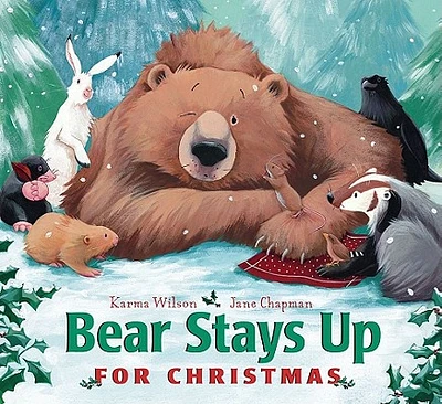 Bear Stays Up for Christmas (The Bear Books) (Board book)