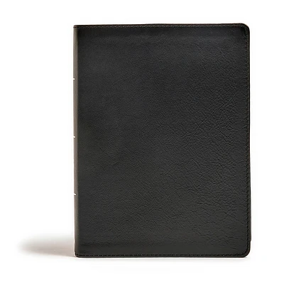 CSB Tony Evans Study Bible, Black Genuine Leather, Indexed: Advancing God’s Kingdom Agenda (Leather / fine binding)