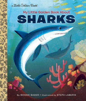 My Little Golden Book About Sharks (Hardcover)