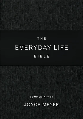 Everyday Life Bible: Black LeatherLuxe®: The Power of God's Word for Everyday Living (Leather / fine binding)