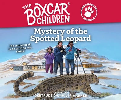 Mystery of the Spotted Leopard (The Boxcar Children Endangered Animals #2) (CD-Audio)