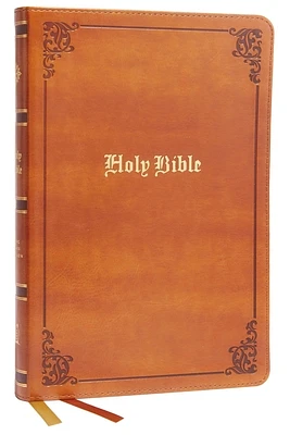 KJV Holy Bible: Large Print Thinline, Tan Leathersoft, Red Letter, Comfort Print: King James Version (Large Print / Imitation Leather)