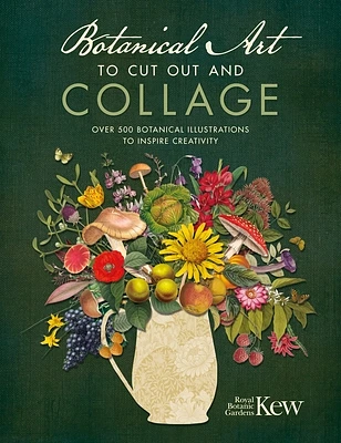 Botanical Art to Cut Out and Collage: Over 500 Botanical Illustrations to Inspire Creativity (Paperback)