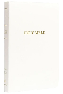 KJV, Gift and Award Bible, Imitation Leather, White, Red Letter Edition (Imitation Leather)