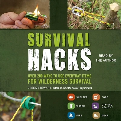 Survival Hacks: Over 200 Ways to Use Everyday Items for Wilderness Survival (Compact Disc)