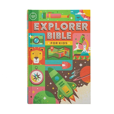 CSB Explorer Bible for Kids, Hardcover: Placing God's Word in the Middle of God's World (Hardcover)