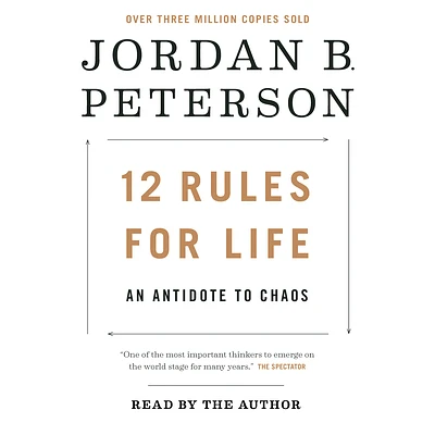 12 Rules for Life: An Antidote to Chaos (CD-Audio)