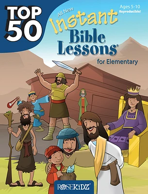 Top 50 Instant Bible Lessons for Elementary with Object Lessons (Paperback)