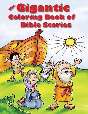 The Gigantic Coloring Book of Bible Stories (Paperback)