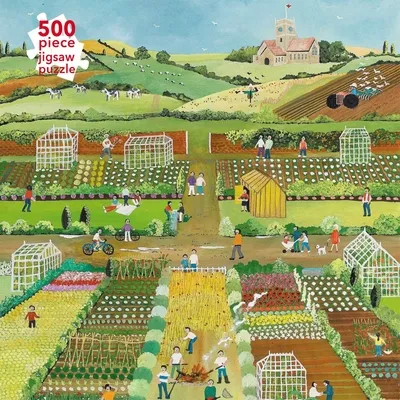 Adult Jigsaw Puzzle Judy Joel: Allotments, 2012 (500 Pieces): 500-Piece Jigsaw Puzzles