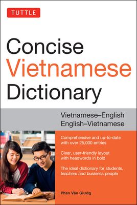 Tuttle Concise Vietnamese Dictionary: Vietnamese-English English-Vietnamese (Paperback)