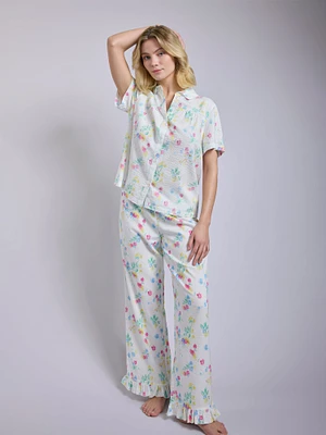 Palmer Long Pantalon de pyjama