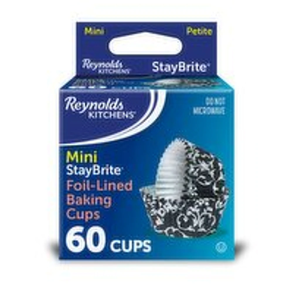 Reynolds - StayBrite Mini Baking Cups, 60 Each