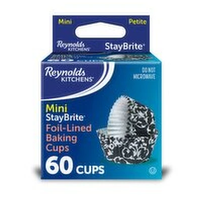 Reynolds - StayBrite Mini Baking Cups, 60 Each