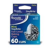 Reynolds - StayBrite Mini Baking Cups, 60 Each