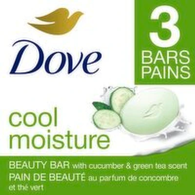 Dove - Bar Cool Moisture, 3 Each