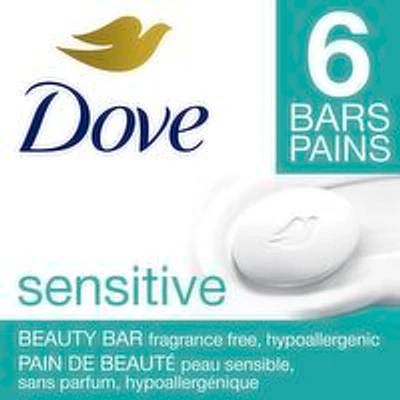 Dove - Beauty Bar, Sensitive Skin, 106 Each