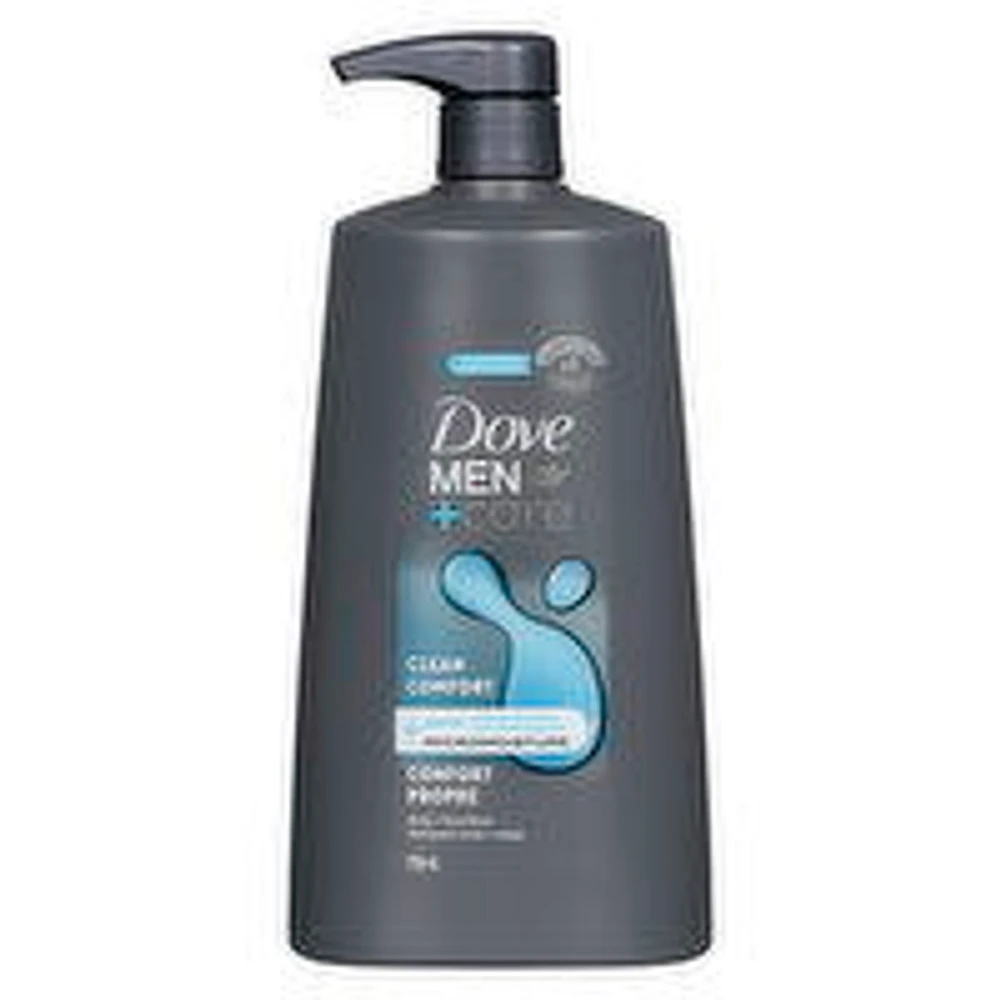 Dove - Men+Care Hydrating Clean Comfort Body + Face Wash, 710 Millilitre
