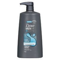 Dove - Men+Care Hydrating Clean Comfort Body + Face Wash, 710 Millilitre