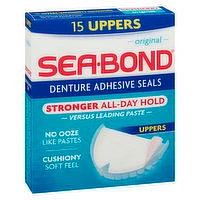 Sea Bond - Denture Adhesive Seals Original Uppers, 15 Each