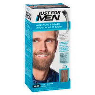 Just For Men - Mustache & Beard Light Brown Hair Colour, 1 Each