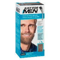 Just For Men - Mustache & Beard Light Brown Hair Colour, 1 Each