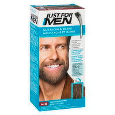 Just For Men - Mustache & Beard Medium Brown Hair Colour, 1 Each