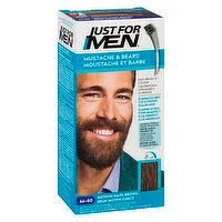 Just For Men - Mustache and Beard Med-Dark Brown Hair Colour, 28 Gram