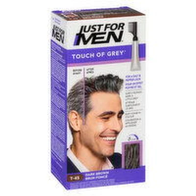 Just For Men - Touch Of Grey Dark Brown Hair Colour, 1 Each