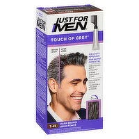 Just For Men - Touch Of Grey Dark Brown Hair Colour, 1 Each