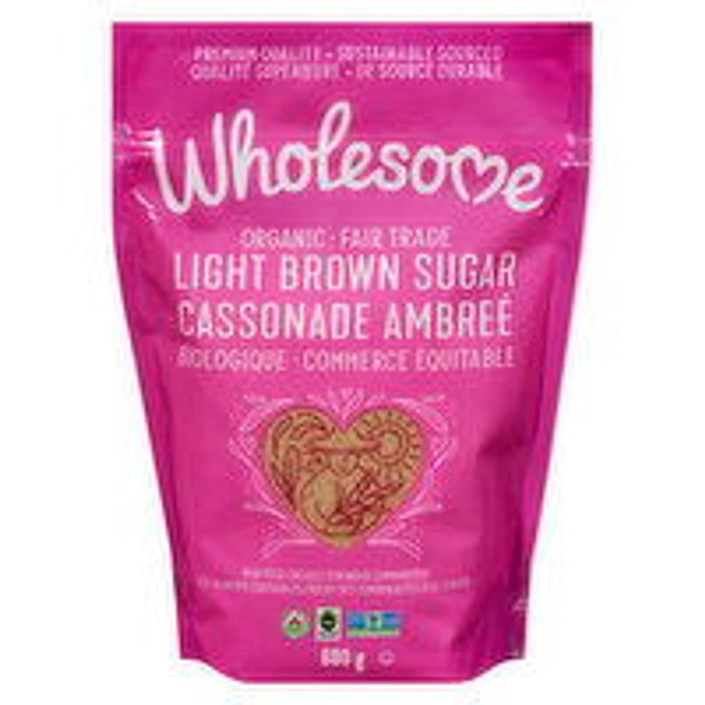 Wholesome Sweeteners - Organic Fair Trade Light Brown Sugar, 680 Gram