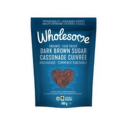 Wholesome Sweeteners - Organic Fair Trade Dark Brown Sugar, 680 Gram