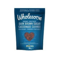 Wholesome Sweeteners - Organic Fair Trade Dark Brown Sugar, 680 Gram