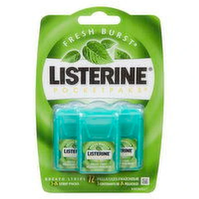 Listerine - Pocket Pack - Freshburst, 3 Each