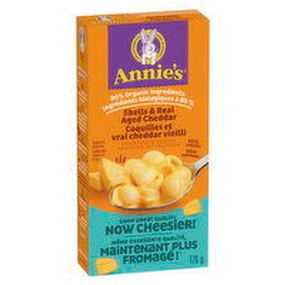 Annie's - Shells with Real Aged Cheddar, 170 Gram