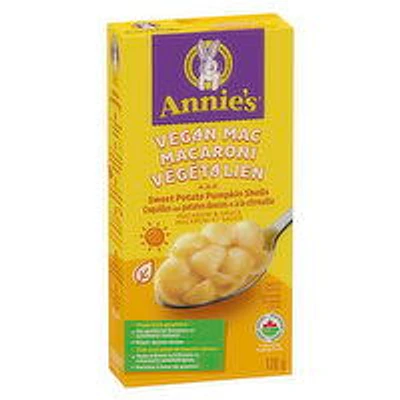 Annie's - Vegan Mac Macaroni with Sweet Potato Pumpkin Shells, 170 Gram
