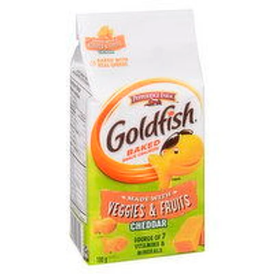 Pepperidge Farm - Goldfish Baked Snack Crackers, Made with Veggies & Fruits Cheddar, 180 Gram