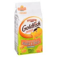 Pepperidge Farm - Goldfish Baked Snack Crackers, Made with Veggies & Fruits Cheddar, 180 Gram