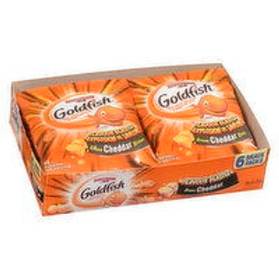 Pepperidge Farm - Goldfish Baked Snack Crackers, Flavour Blasted Xtreme Cheddar Snack Pack, 26 Gram
