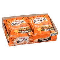 Pepperidge Farm - Goldfish Baked Snack Crackers, Flavour Blasted Xtreme Cheddar Snack Pack, 26 Gram
