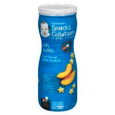 Gerber - Puffs Peach Flavour, 42 Gram