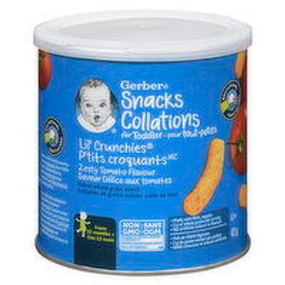Gerber - Graduates Li'l Crunchies - Zesty Tomato, 42 Gram