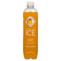 Sparkling Ice - Orange Mango Sparkling Water, 503 Millilitre