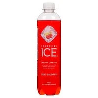 Sparkling Ice - Cherry Limeade Sparkling Water, 503 Millilitre