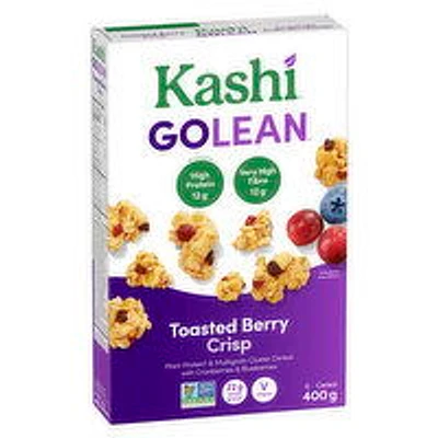 Kashi - Go Lean Toasted Berry Crisp Cereal, 400 Gram