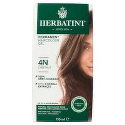 Herbatint - Permanent Haircolour Gel 4N Chestnut, 134 Millilitre